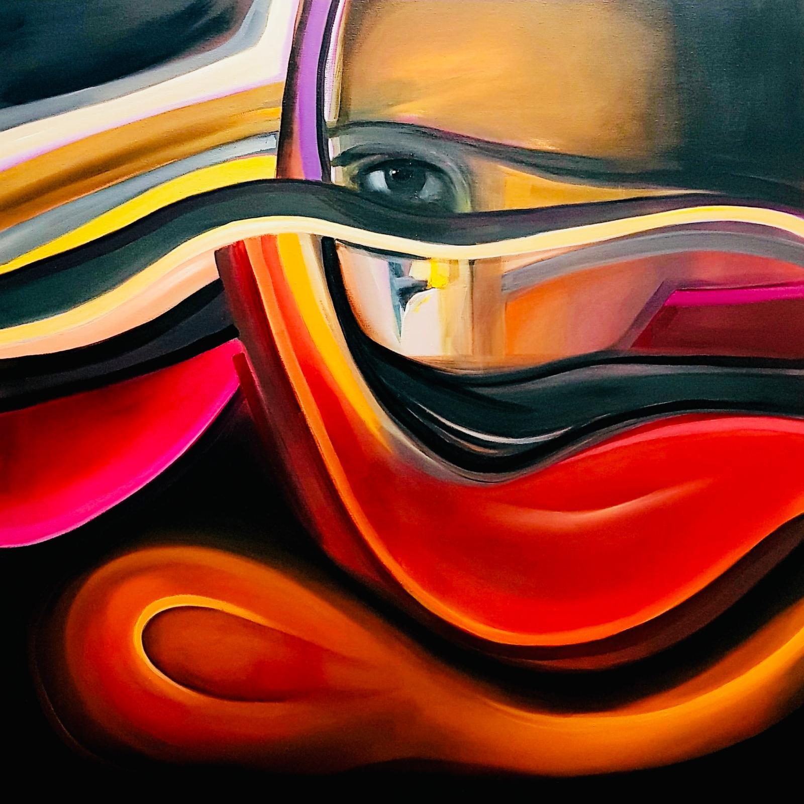 Pintura al óleo surrealista