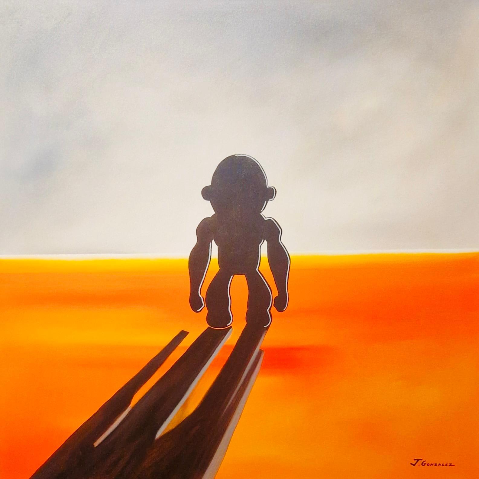 Pintura al óleo surrealista