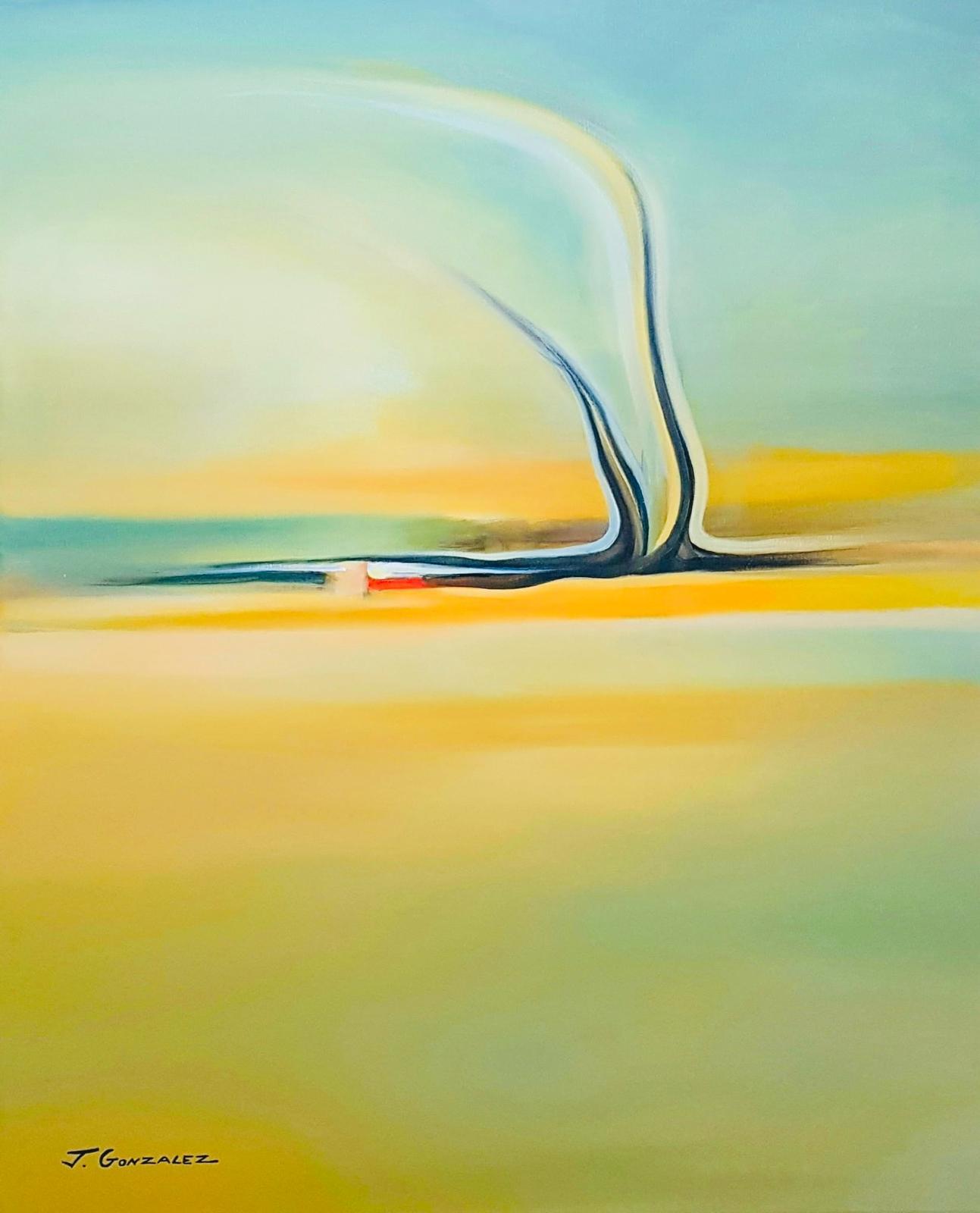 Pintura al óleo surrealista